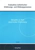 Georg Peez: Evaluation ästhetischer Erfahrungs- und Bildungsprozesse, Buch