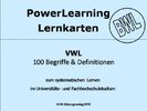 Karin Kronawitter: Lernkarten PowerLearning VWL 100 Begriffe und Definitionen, Diverse