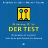 Frédéric Hirschi: BeziehungsKiste - der Test, Diverse