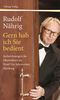 Rudolf Nährig: Gern hab ich Sie bedient, Buch