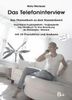 Maria Weckesser: Das Telefoninterview, Buch