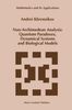 Andrei Y. Khrennikov: Non-Archimedean Analysis: Quantum Paradoxes, Dynamical Systems and Biological Models, Buch