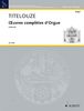 Oeuvres complètes d'Orgue, Noten