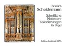 Sämtl. Motetten-Kolorierungen, Noten