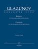 Konzert für Altsaxophon und Streichorchester, Buch