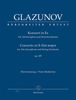 Konzert für Altsaxophon und Streichorchester, Buch