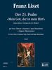 Der 23. Psalm - «Mein Gott, der ist mein Hirt!» (German text by J.G. Herder) for Voice (Tenor or Soprano), Harp (Piano) and Organ (Harmonium), Noten