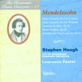 Felix Mendelssohn Bartholdy (1809-1847): Klavierkonzerte Nr.1 &amp; 2, CD