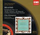Johannes Brahms (1833-1897): Symphonien Nr.1-4, 3 CDs