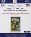William Bolcom (geb. 1938): Songs of Innocence and of Experience, 2 DVD-Audios