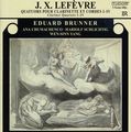Jean Xavier Lefevre (1763-1829): Klarinettenquartette Nr.1-4, CD