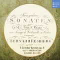 Bernhard Romberg (1767-1841): Cellosonaten op.5 Nr.1-6 "Grande Sonatas", CD