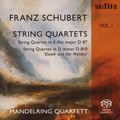 Franz Schubert (1797-1828): Streichquartette Vol.1, SACD