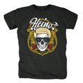 Heino: Skull Logo, black, Size XL, T-Shirt