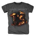 Black Sabbath: 13 Cover,Shirt,GR M,Charcoal, T-Shirt