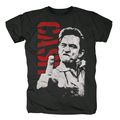 Johnny Cash: Cash Flippin' Close Up,Shirt,GR XL,Schwarz, T-Shirt