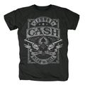 Johnny Cash: Mean As Hell,Shirt,GR XL,Schwarz, T-Shirt