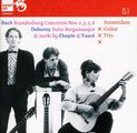 Johann Sebastian Bach (1685-1750): Brandenburgische Konzerte Nr.2,3,5,6 für Gitarrentrio, 2 CDs