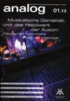 Zeitschriften: analog - Zeitschrift für analoge Musikwiedergabe  01/2013, Buch