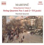 Bohuslav Martinu (1890-1959): Sämtliche Streichquartette Vol.1, CD