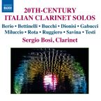 Sergio Bosi - 20th Century Italian Klarinet Solos, CD