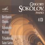Grigory Sokolov,Klavier, 4 CDs