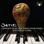 Erik Satie (1866-1925): Klavierwerke zu vier Händen, CD
