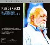 Krzysztof Penderecki (geb. 1933): Symphonien Nr.4