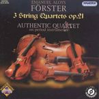 Emanuel Aloys Förster (1748-1823): Streichquartette Nr.1-3 op.21, CD