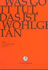 Johann Sebastian Bach (1685-1750): Bach-Kantaten-Edition der Bach-Stiftung St.Gallen - Kantate BWV 99, DVD
