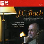 Johann Christian Bach (1735-1782): Symphonien op.6 Nr.1-6, 2 CDs