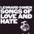 Leonard Cohen: Songs Of Love And Hate, CD