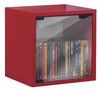 VCM Archivierungssystem "Quattro" mit Glastür (rot), Zubehör