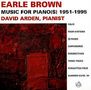 Earle Brown (1926-2007): Klavierwerke, CD