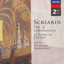 Alexander Scriabin (1872-1915): Symphonien Nr.1-3, 2 CDs