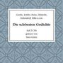 Sven Görtz: Die Schönsten Gedichte, 2 CDs