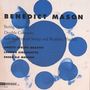 Benedict Mason (geb. 1954): Streichquartett Nr.1, CD