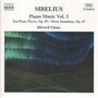 Jean Sibelius (1865-1957): Klavierwerke Vol.3, CD