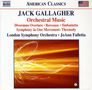 Jack Gallagher (geb. 1947): Orchesterwerke, CD