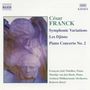 Cesar Franck (1822-1890): Klavierkonzert Nr.2 h-moll op.11, CD