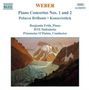 Carl Maria von Weber (1786-1826): Klavierkonzerte Nr.1 &amp; 2, CD