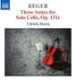 Max Reger (1873-1916): Suiten für Cello solo op.131c Nr.1-3, CD