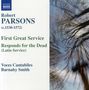 Robert Parsons (1530-1572): First Great Service, CD