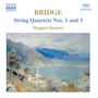 Frank Bridge (1879-1941): Streichquartette Nr.1 &amp; 3, CD