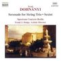 Ernst von Dohnanyi (1877-1960): Sextett op.37, CD
