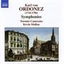 Karl von Ordonez (1734-1786): Symphonien in C,g,g,A,h, CD