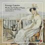 Georges Catoire (1861-1926): Sämtliche Werke für Violine & Klavier, CD