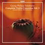 Georg Philipp Telemann (1681-1767): Sämtliche Violinkonzerte Vol.3, CD
