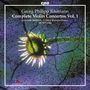 Georg Philipp Telemann (1681-1767): Sämtliche Violinkonzerte Vol.1, CD