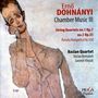 Ernst von Dohnanyi (1877-1960): Streichquartette Nr.1 &amp; 3 (opp.7 &amp; 33), SACD
